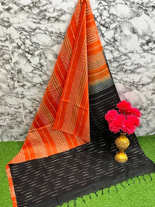 Graceful Kota Silk Saree – Lightweight Elegance Woven to Perfection